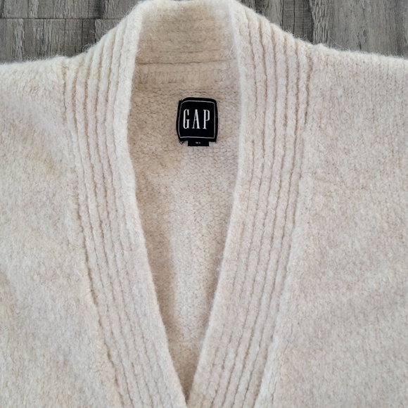 Wool-Blend Button-Front Cardigan Sweater - Picture 4 of 7